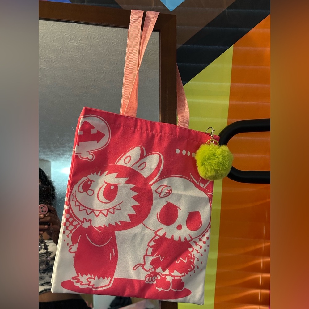 Labubu and tycoco tote